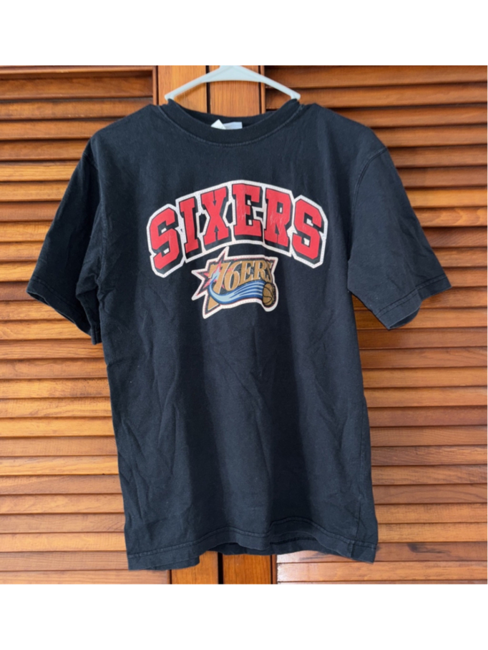 Philadelphia 76ers Allen Iverson #3 NBA Elevation Player T-Shirt VTG Boys 16/18